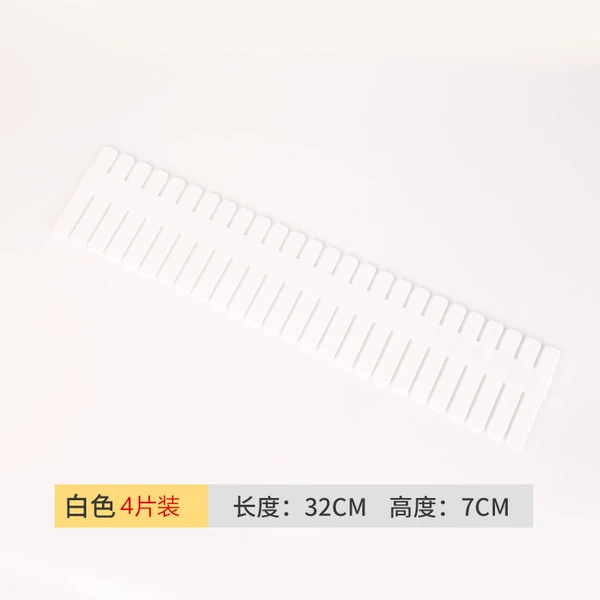 Cream, white, 32×7cm