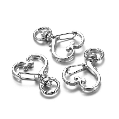 Key chain accessories cartoon cat head dolphin key ring DIY jewelry accessories lobster buckle key ring pendant