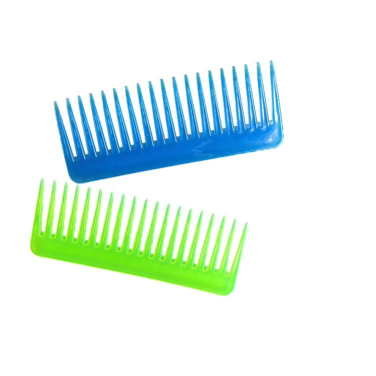Peine de dientes anchos peine del pelo suministros de peluquería peine anti-Nudo peine del pelo peine plano peine de corte peine de dientes anchos