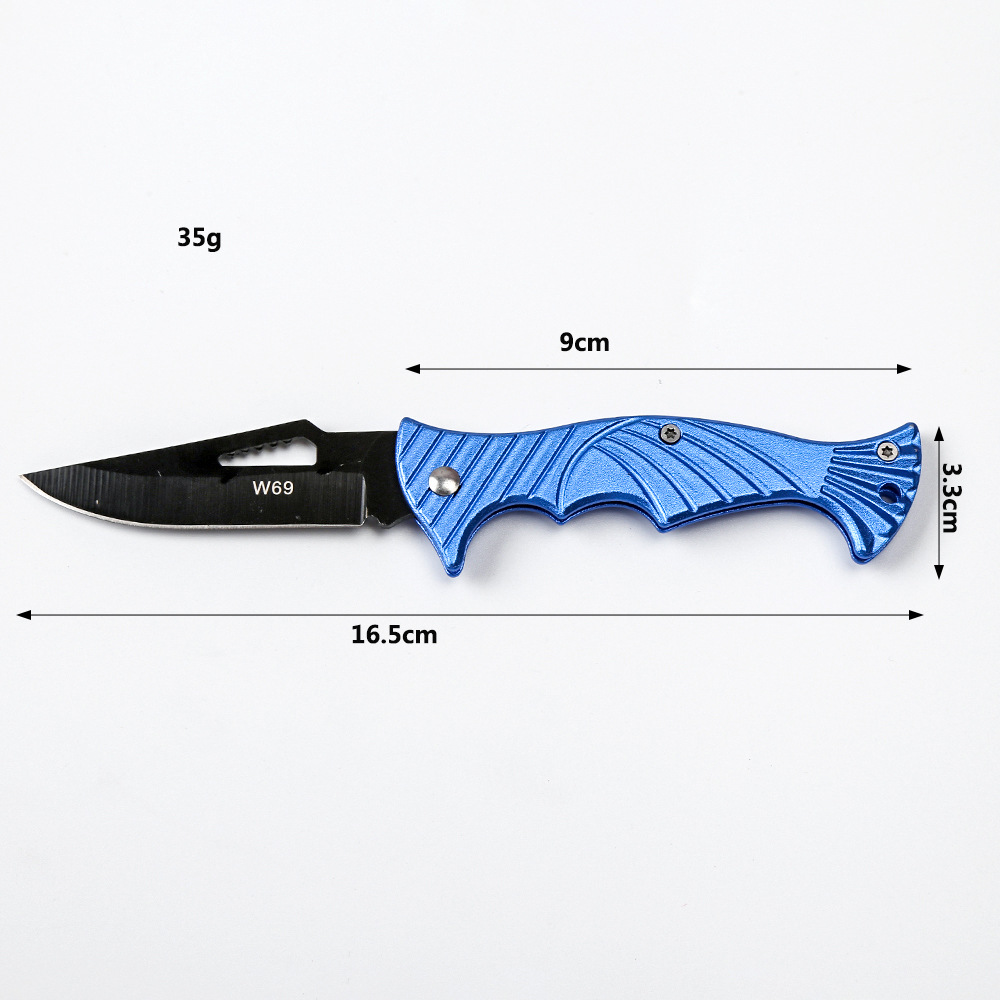 户外刀折叠刀随身刀防身刀锋利军刀野营刀便携小刀不锈钢水果刀具