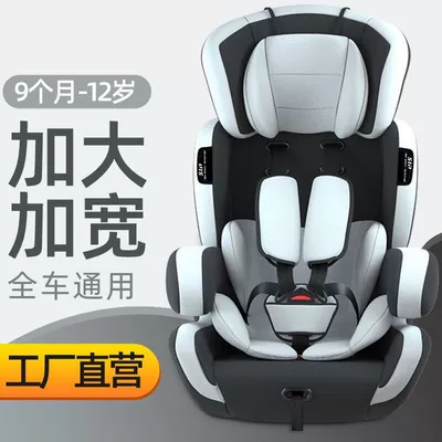 Exported to Europe: Child Car Car child safety seat - charcoal-gray
