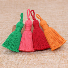 工厂现货7cm纯棉流苏 家纺服装辅料流苏吊穗子蓬松毛线流苏