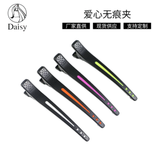 Love seamless clip wholesale custom hair styling hairpin bangs hairpin side clip Korean style straight clip factory direct supply