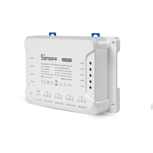 Sonoff 4CH PRO R3 4-way self-locking interlocking smart switch Yiweilian smart home new product cross-border