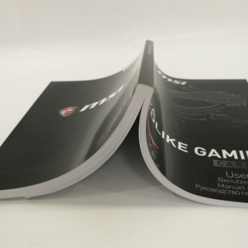 工厂加工定制小批量宣传手册定制海报书本彩页画册宣传册彩色印刷