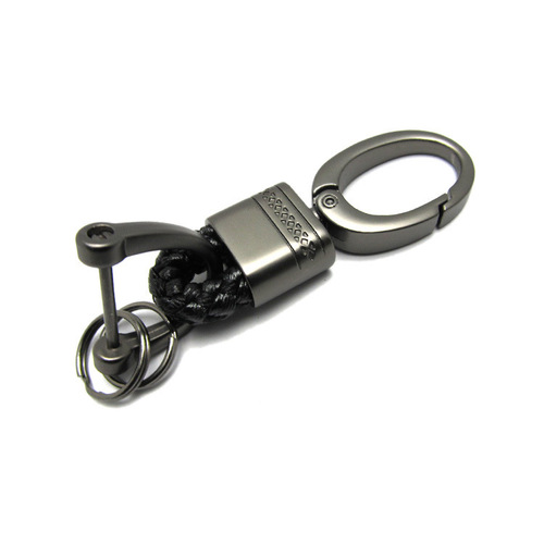 Metal key chain Creative new braided rope car key key chain Key ring Martin buckle small gift