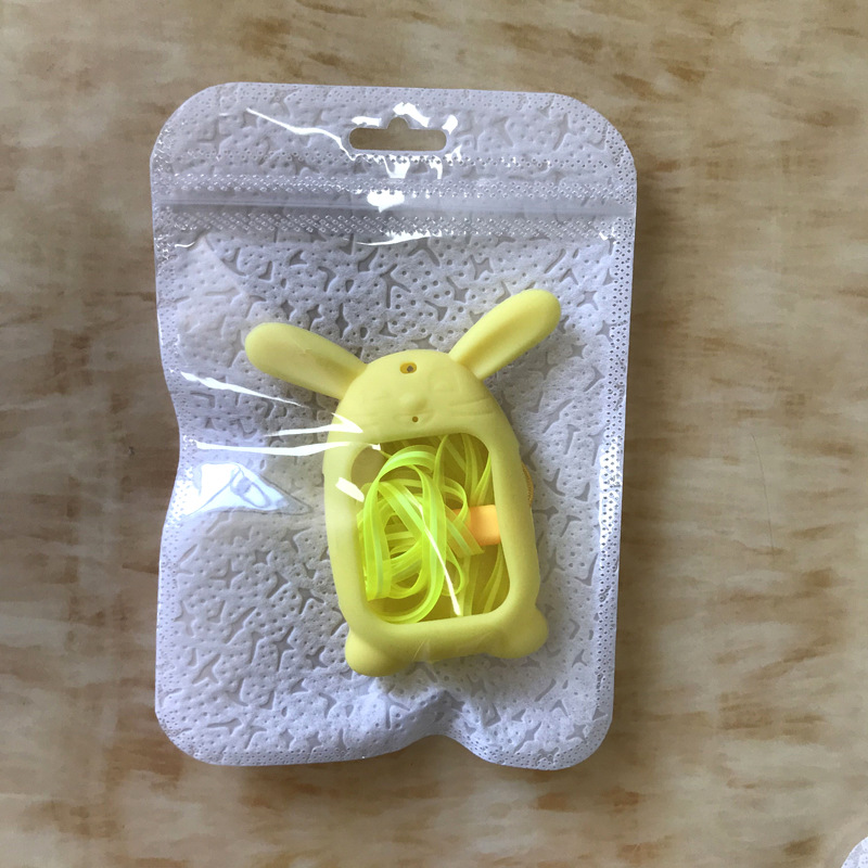 노란 토끼-유니버설 + 끈