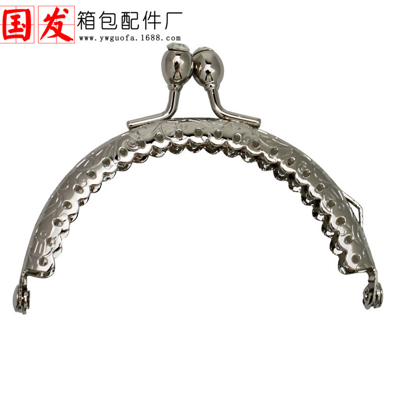 8.5CM, 10.5CM, 12.5CM semicircular diamante en relieve oro multicolor oro de diamante