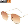 Metal trend marine sunglasses, European style, wholesale