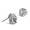 Retro earrings, silver 925 sample, internet celebrity