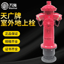 天广室外消火栓SS100/65-1.6 SS150/80-1.6防冻防撞地上式消火栓