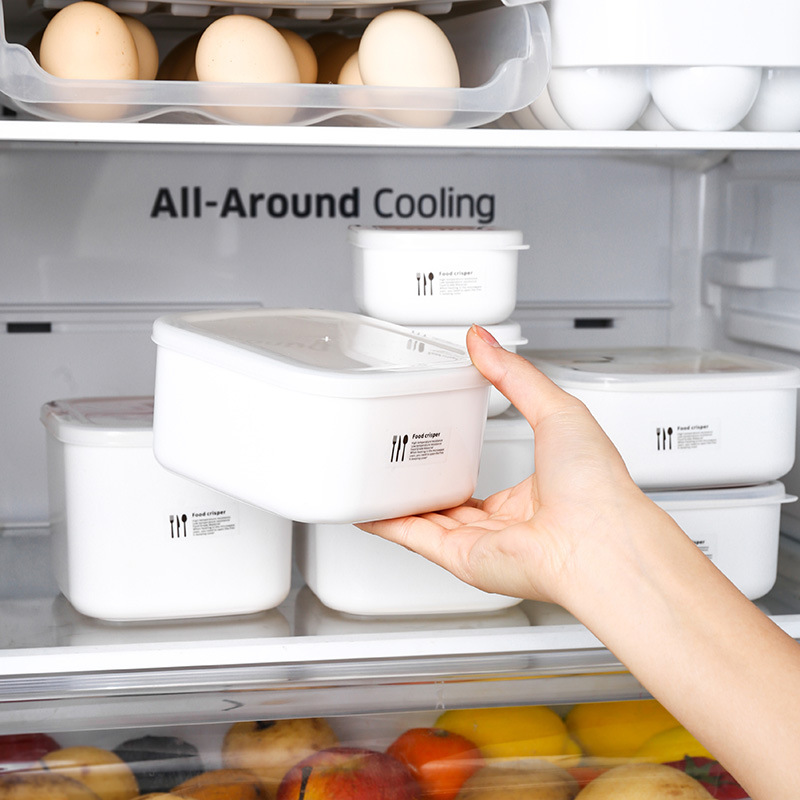 Food storage box with lid microwave oven heating lunch box refrigerator sealed box student lunch box factory direct sales