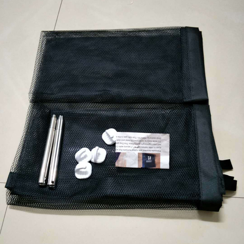 Suministros para mascotas Amazon popular mascota aislamiento neto portátil plegable perro valla para mascotas en stock