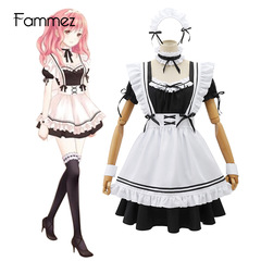 cosplay uniform Miracle Nuannuan mobile game cute Japanese lolita maid dress plus size lolita 002