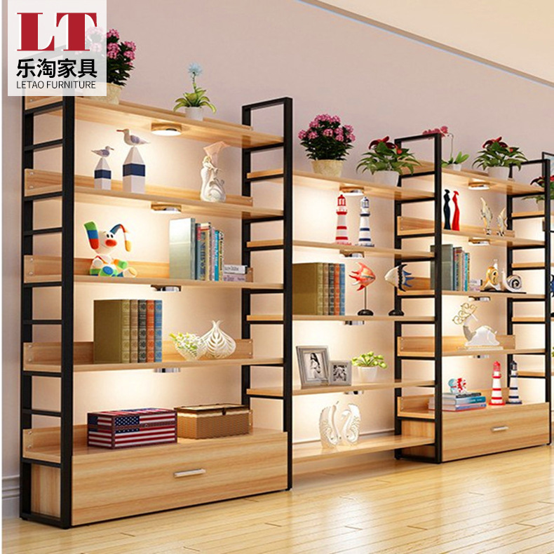 超市便利店样品货架化妆品美容院产品展示架家家用多层落地置物架