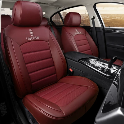 winter universal seat cover, Modelə uyğun (Original) oturacaq örtükləri - burgundy-custom
