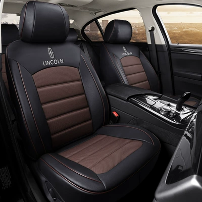 Modelə uyğun (Original) oturacaq örtükləri car seat cushion fully surrounded - black-curry-custom
