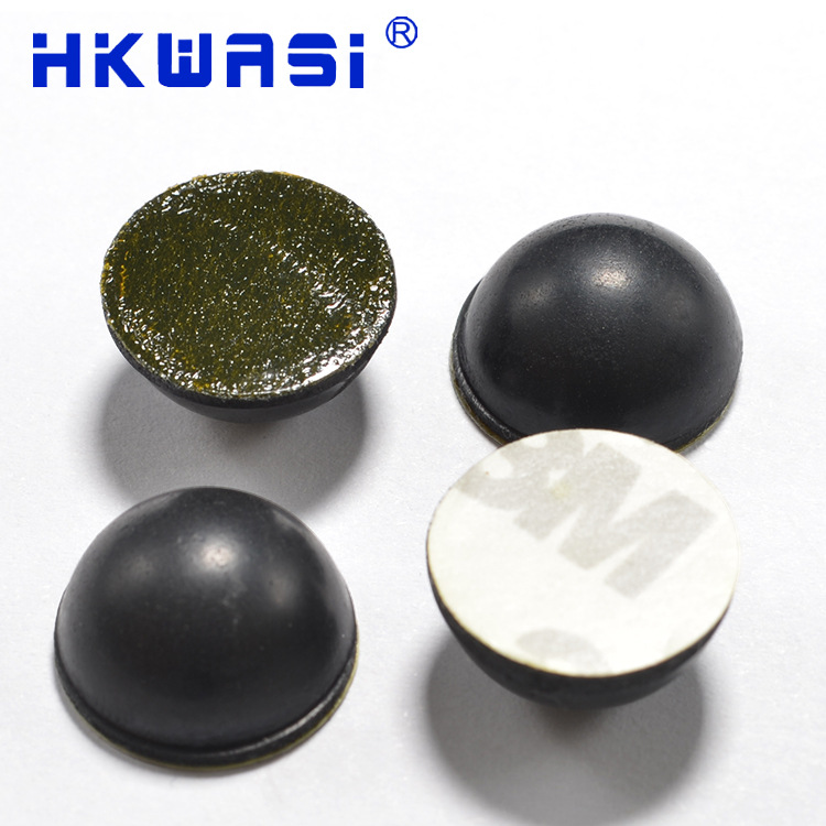 半球形自粘脚垫 圆形自粘脚垫 耐磨耐压硅胶脚垫 防滑橡胶脚垫