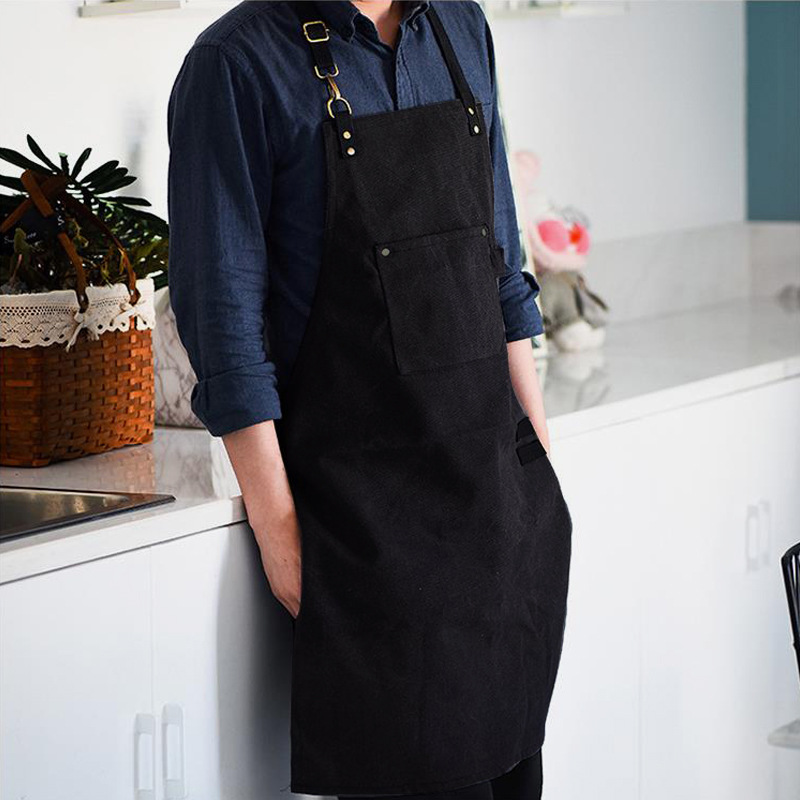 이모 Xu Anjia 같은 스타일 앞치마 홈 주방 스타 Xu Wenchang Zhou Yi 중국 레스토랑 공준 같은 스타일 앞치마