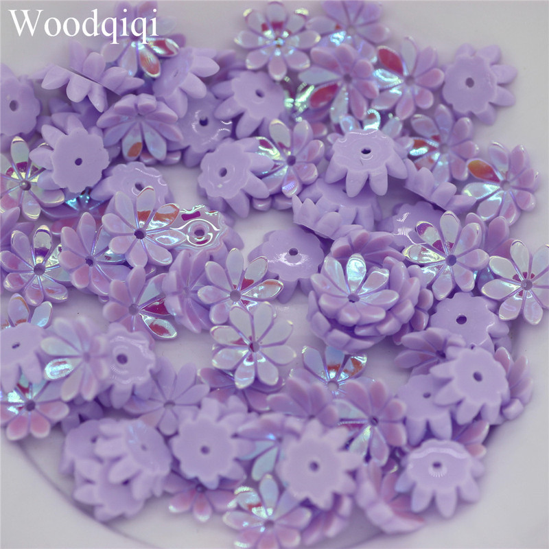 Nail Art Wholesale Internet Celebrity 10mm Eight-Petal Lotus 3D Ab Color Decorations Nail Flower Imitation Shell DIY Accessories