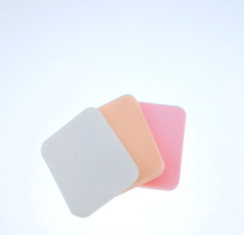 Fabricantes suministro NR SBR látex puff maquillaje pequeño cuadrado pequeño redondo mojado y seco belleza herramientas para un gran número de venta al por mayor
