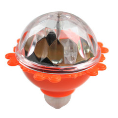 地攤熱賣玩具 七彩發光花邊陀螺 閃光陀螺發光玩具批發