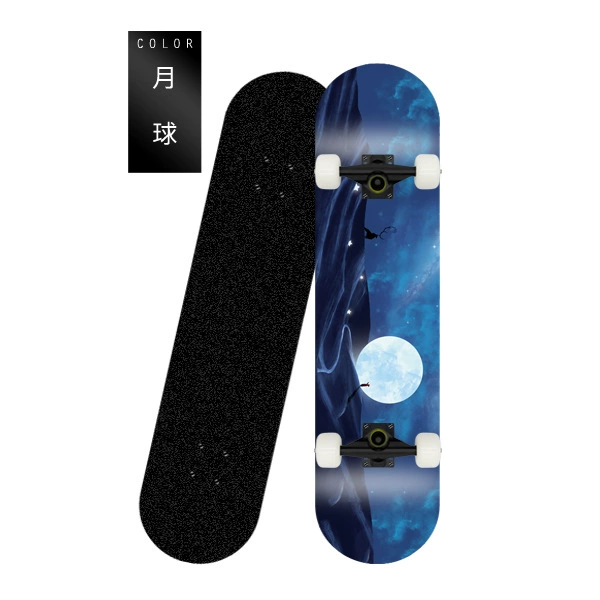 Moon (single-sided whole board with black bracket and white wheel)