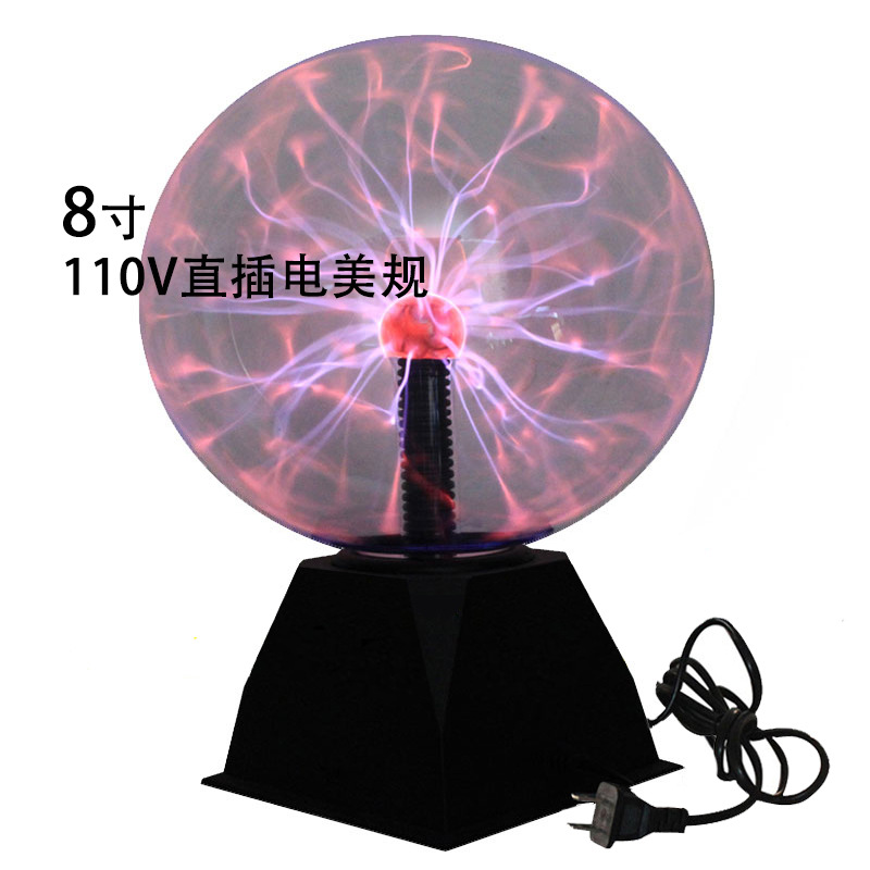 8 인치 적색등 110V 플러그 직접