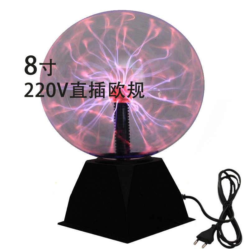 8 인치 빨간색 220V 플러그 직접