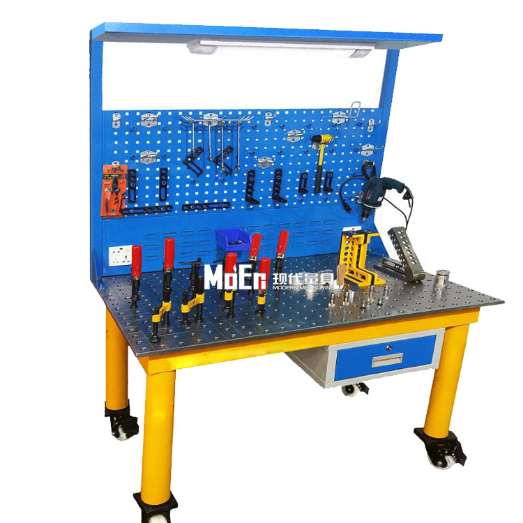 焊接平台工具架二维三维板按需孔φ16φ28孔定位焊接台3D2D固定销