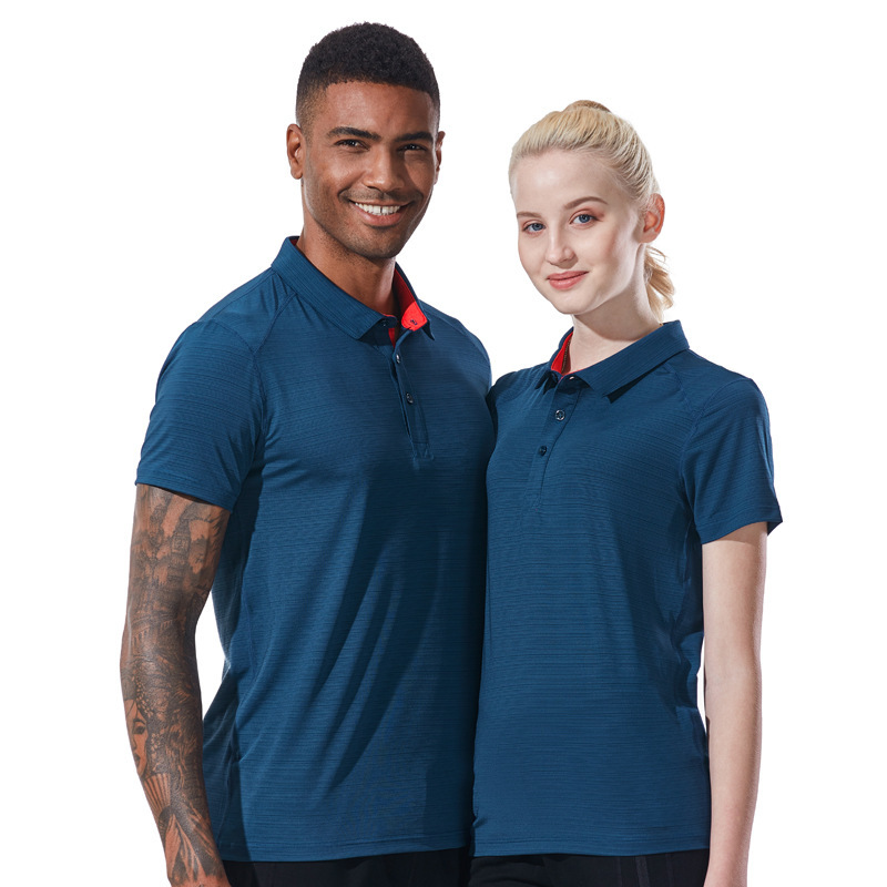 High-end quick-drying clothes polo shirt T-shirt short sleeve lapel fitness outdoor sports quick-drying work clothes logo printed High-end quick-drying clothes polo shirt T-shirt short sleeve lapel fitness outdoor sports quick-drying work clothes logo printed