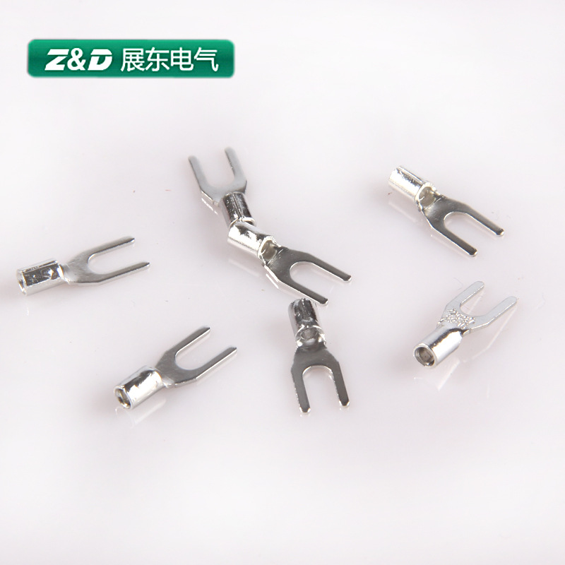 厂家供应量大从优叉形裸端头展东电气供应叉形裸端头