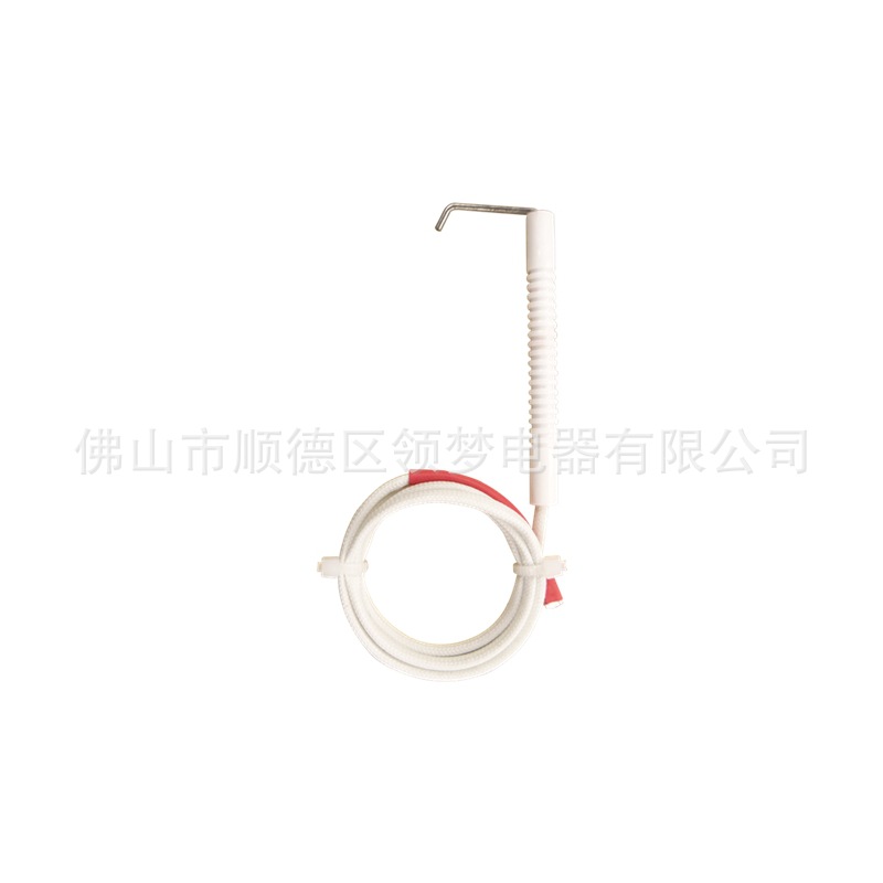 Aguja de encendido para estufa de gas, aguja de encendido cerámica para estufa de gas, aguja de sensor con cable universal para estufa infrarroja, aguja de sensor de apagado de llama para estufa.