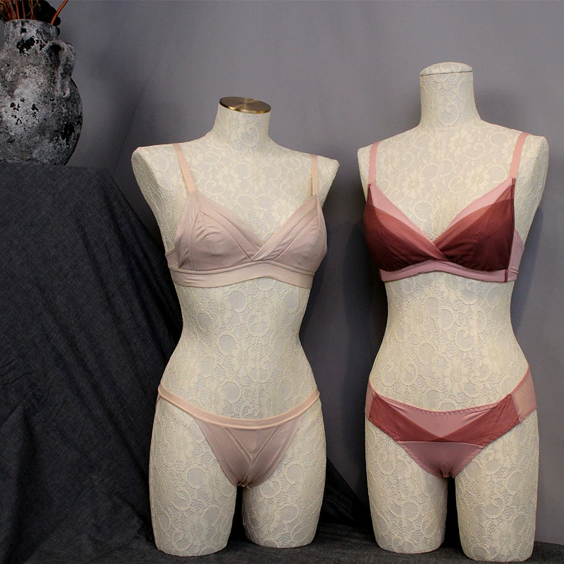 Нижнее белье Модель Кружевной женский бюстгальтер средней длины Нижнее белье Смола Манекен Окно Стенд Бюстгальтер Модель Реквизит