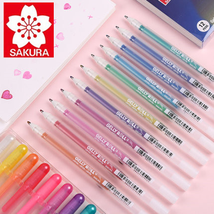 Serie japonesa Sakura Starlight resaltar pincel de pintura pintado a mano pintura infantil graffiti diy para estudiantes
