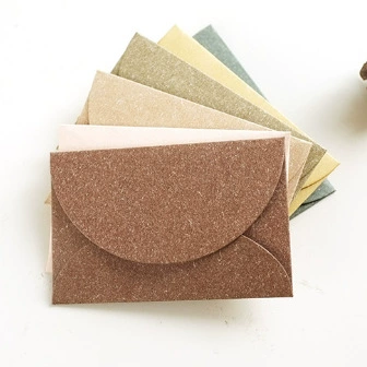 沐光 10 Chinese style retro literary and art pearly paper mini envelope mini envelopes