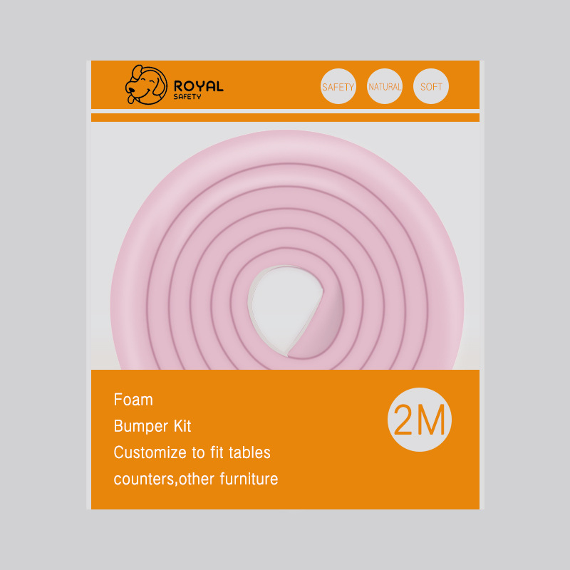 Bolsa de color inglés tira anticolisión tira de protección de seguridad para bebés protección para niños tira de borde de esquina de mesa antidetonante