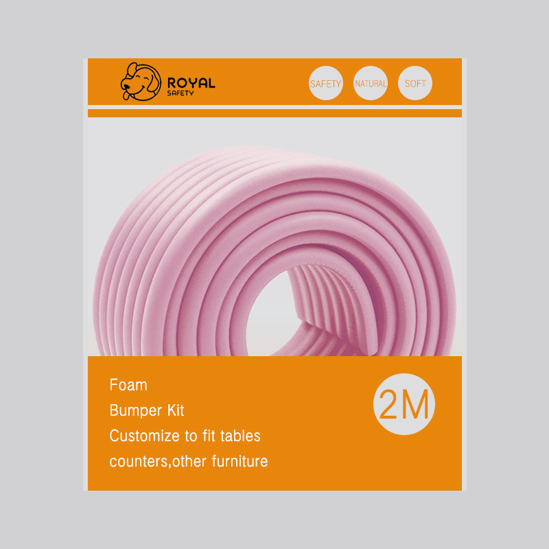 Bolsa de color inglés tira anticolisión tira de protección de seguridad para bebés protección para niños tira de borde de esquina de mesa antidetonante