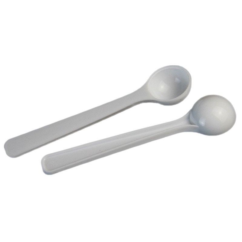 Fabricante en stock 1g cuchara de plástico cuchara de medición en polvo cuchara pequeña PP cuchara de medición de plástico 1g cuchara de medición