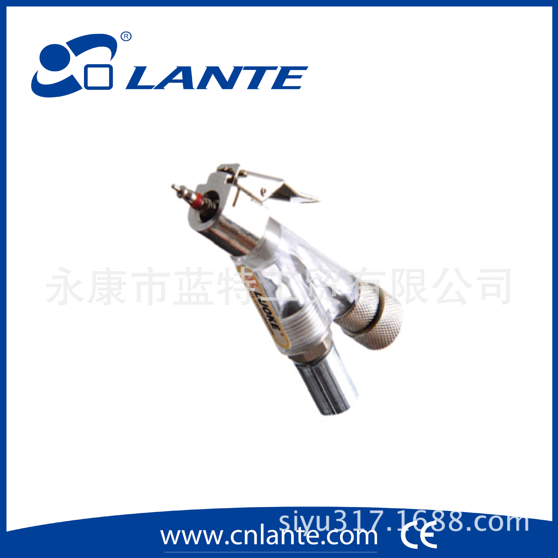 汽保工具透明多功能打气咀胶把鼠尾快接铝合金轮胎充气咀耐用