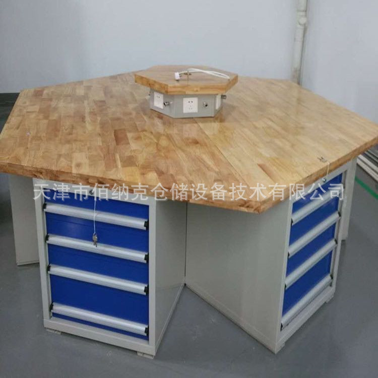 天津工作台厂家50mm复合面工作台不锈钢工作台防静电工作台