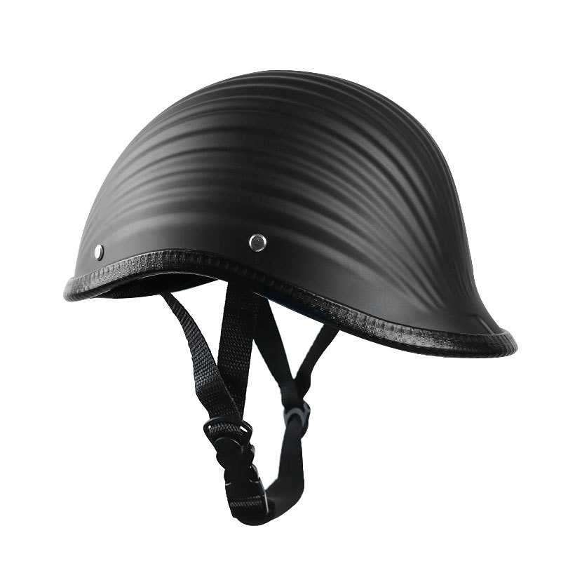 Medio casco de coche eléctrico para hombre, casco de ciclismo, casco retro, casco de mujer, casco de seguridad, casco de pala de verano, fábrica al por mayor