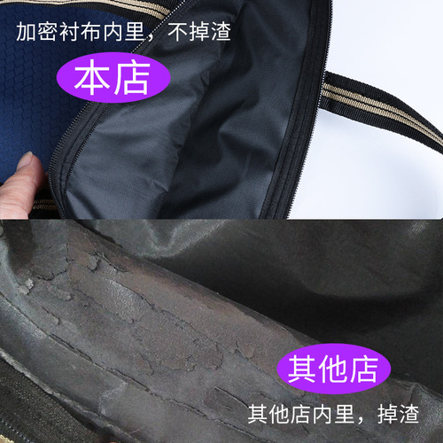 Document bag A4 handbag Oxford cloth document bag canvas office meeting briefcase printing briefcase wholesale