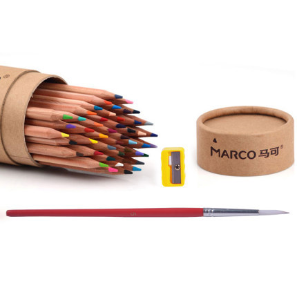 Marco 6100 registros 24 colores 36 colores 48 colores 72 colores barril color plomo relleno pintura pintado a mano lápiz de color principiante