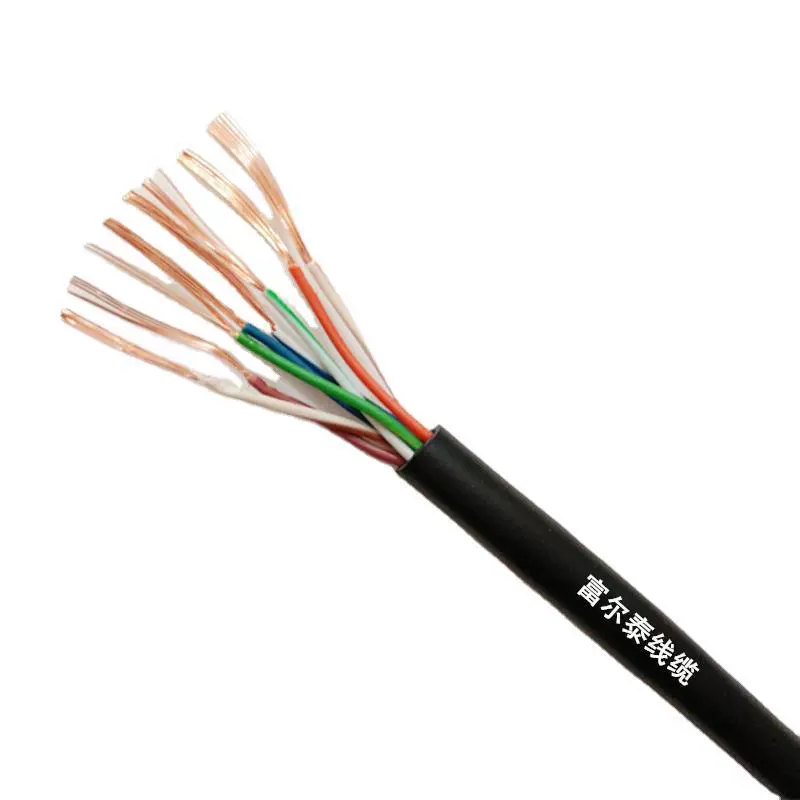 工厂供应 超五类多股铜包铝网线 CAT5E UTP 26AWG 超五类网络线