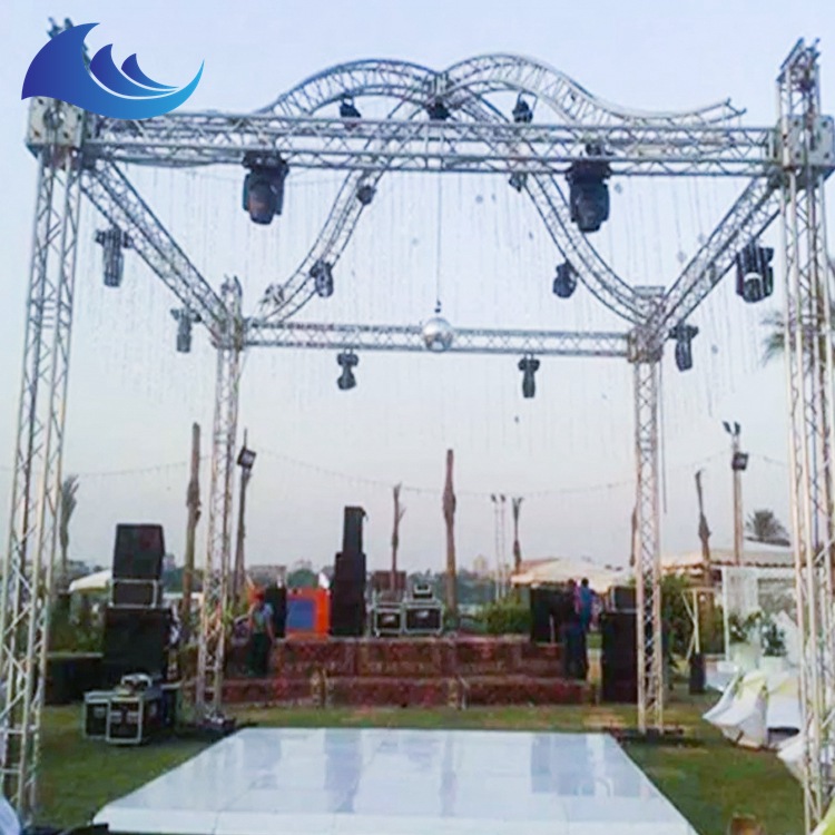 户外活动铝合金桁架 可升降舞台灯光架音箱架展架 400x400truss架