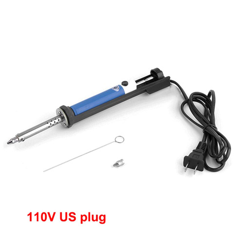European and American regulations 30w40w electric soldering iron electric heating soldering iron set solder suction device desoldering vacuum pump welding tool