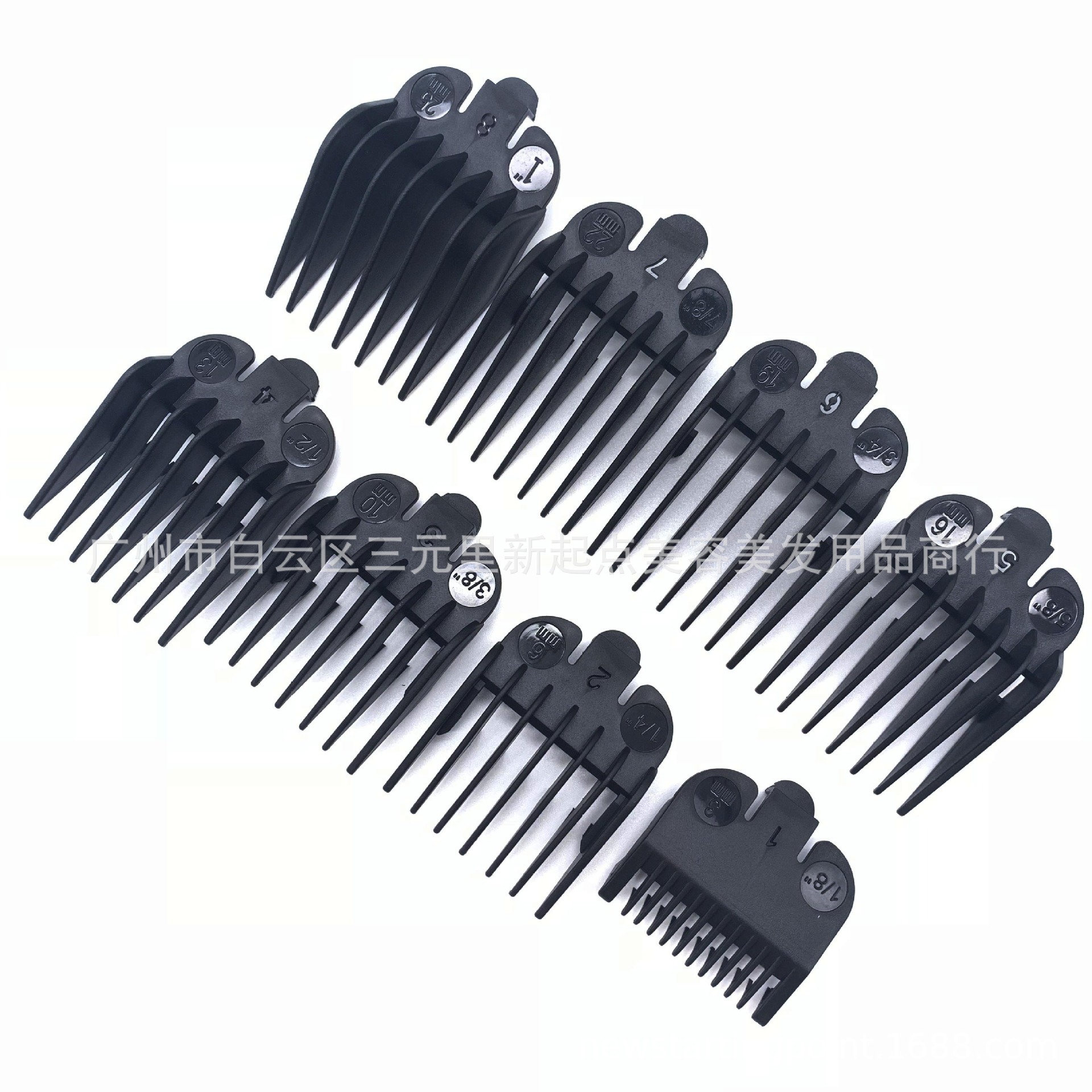 3-25mm 8 세트 투명 상자