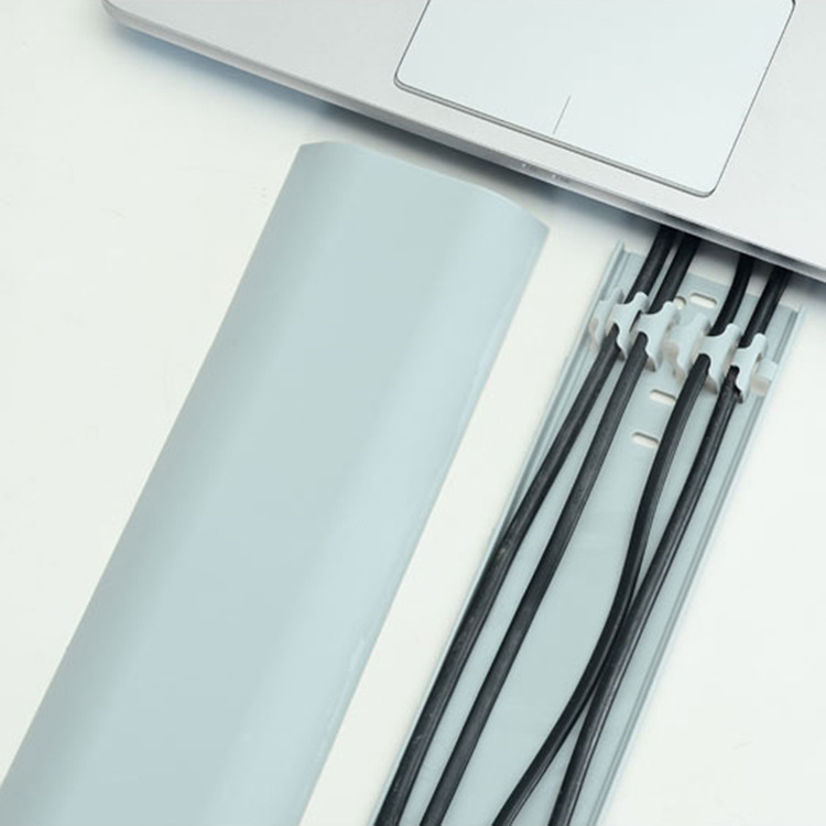 网线收纳管电脑线固定夹理线器遮线条 自粘墙面电线束线管固线夹