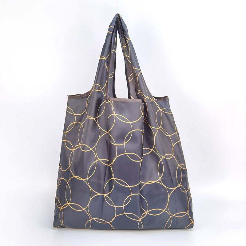 Bolso de compras de supermercado mediano de dibujos animados bolso verde bolso de moda bolso de compras plegable Portátil Bolsa de nylon impermeable image 33